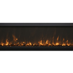 2x Elektrische sfeerhaard Remii, SYM-SLIM-42, Zwart, 2017